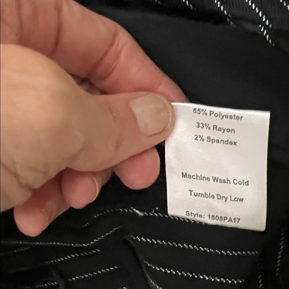 NEW Choosy Women's Size 4 Day And Night Two-Tone Color Block Pants High Rise - Picture 12 of 13